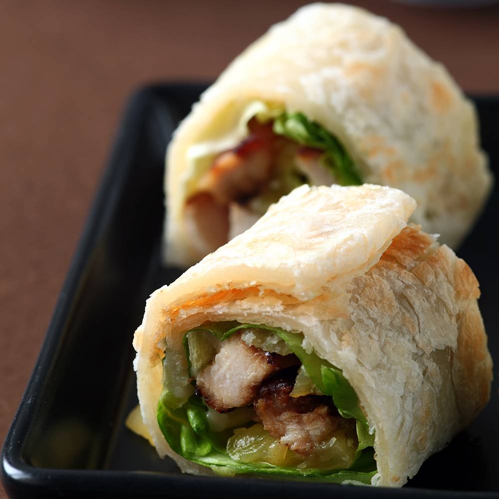 Grilled Chicken and Pineapple Roll (Serves: 2 - 4)