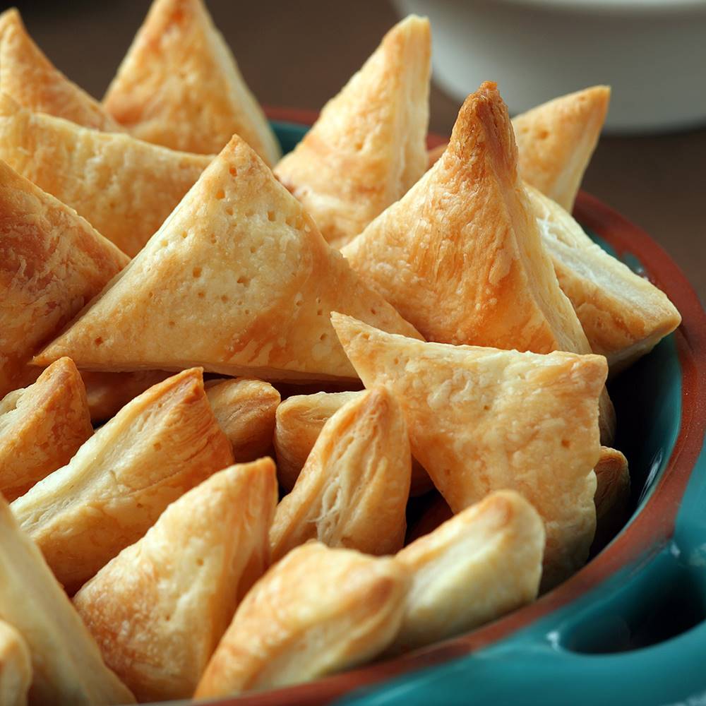 Light and Easy Triangles (Serves: 2)