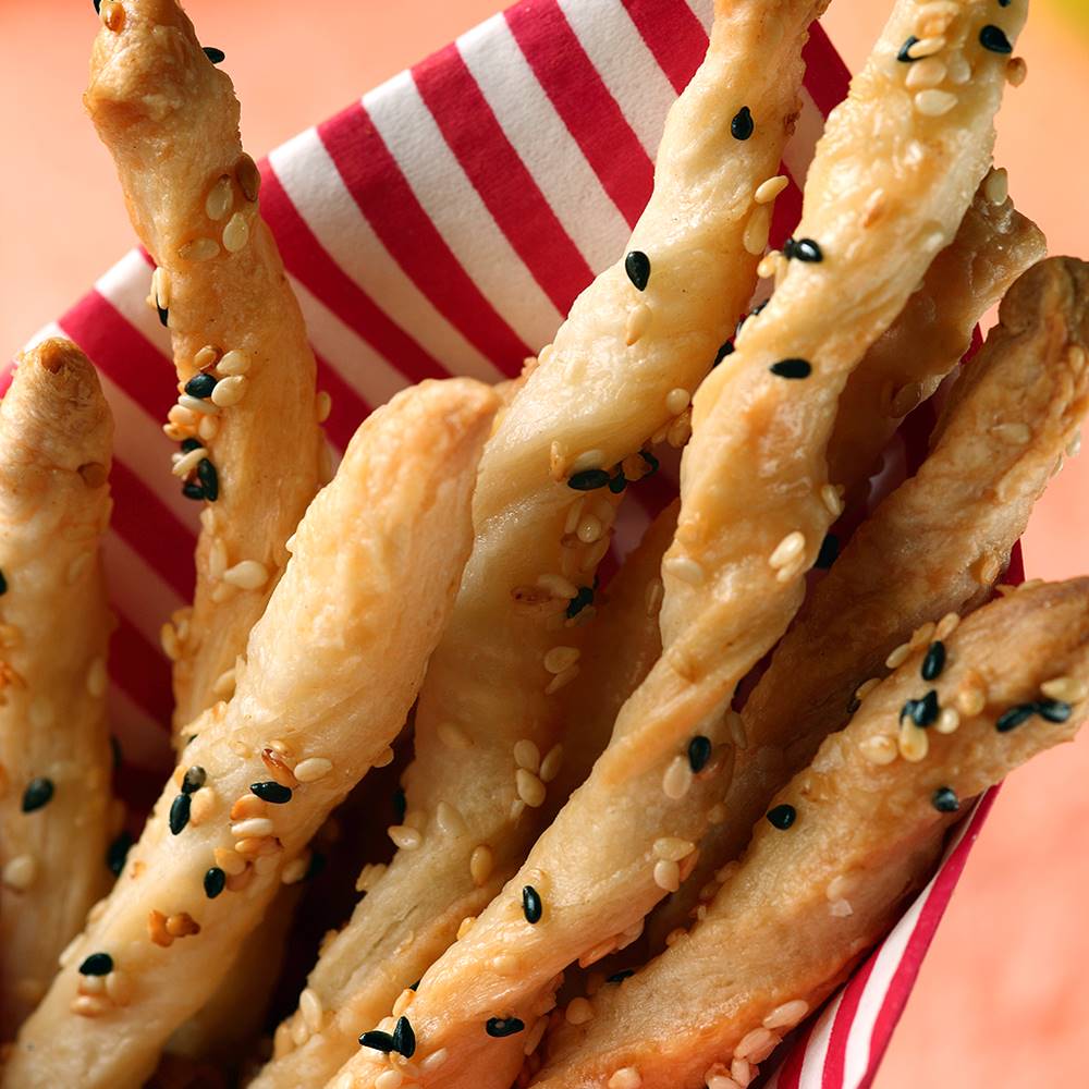 Sea-salt and Sesame Twist (Serves: 2)
