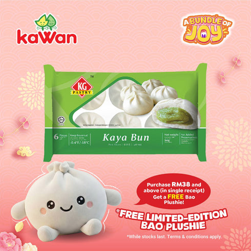 KG PASTRY Kaya Bun (Pau) (6 pcs - 360g)