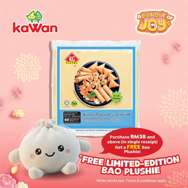 KG PASTRY Spring Roll Pastry 8.5" (40 pcs - 500g)