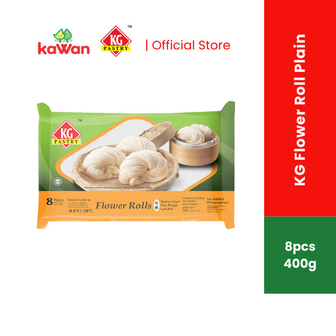 KG PASTRY Flower Roll Original (8 pcs - 400g)