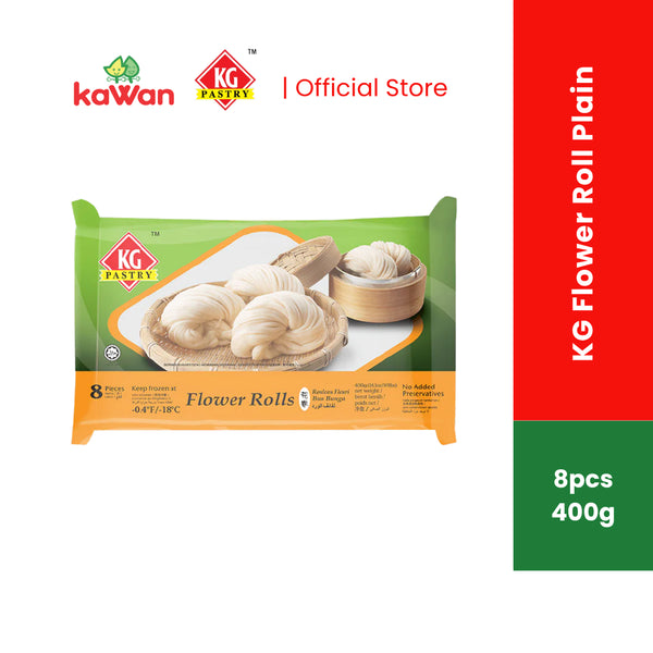 KG PASTRY Flower Roll Original (8 pcs - 400g)