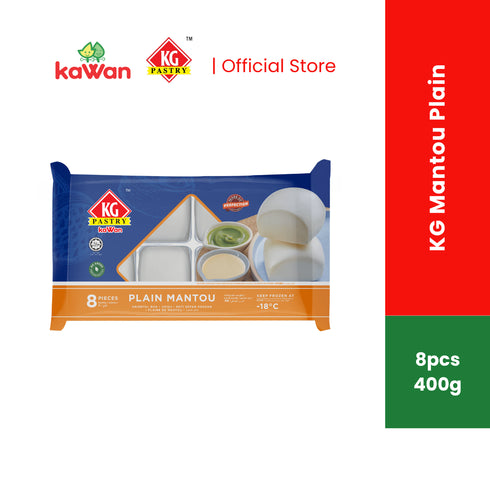 KG PASTRY Mantou Plain (8 pcs - 400g)
