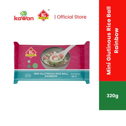 KG PASTRY Rainbow Mini Tang Yuan (Glutinous Rice Ball) 320g