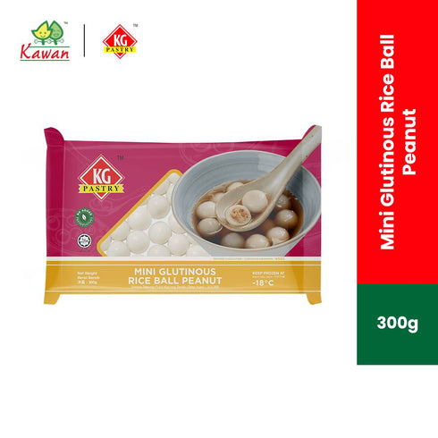 KG PASTRY Peanut Mini Tang Yuan (Glutinous Rice Ball) 300g
