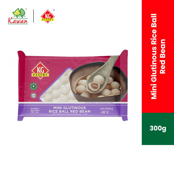 KG PASTRY Red Bean Mini Tang Yuan (Glutinous Rice Ball) 300g