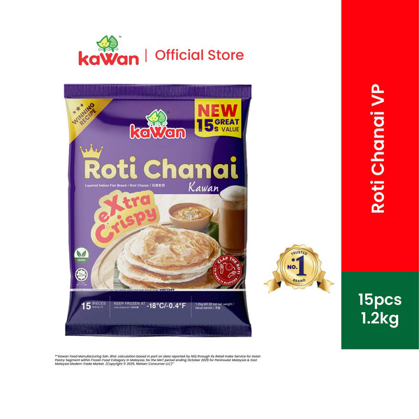 KAWAN Roti Chanai (15 pcs - 1.2kg)