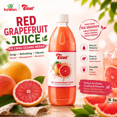 Tian Red Grapefruit Juice (950g)