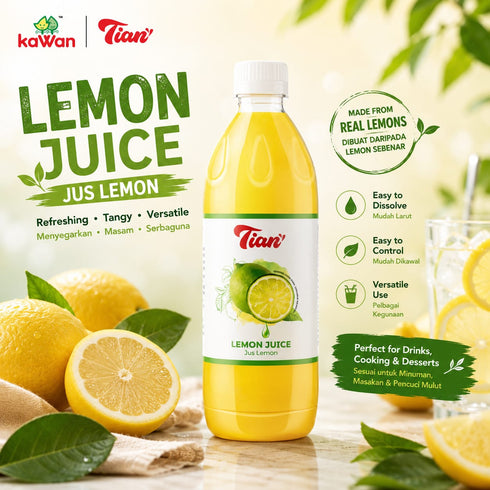 Tian Lemon Juice (950g)