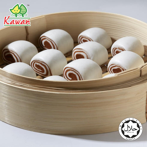 KG PASTRY Mini Mantou Chocolate (12 pcs - 144g)