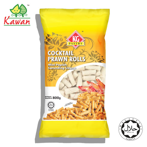 KG PASTRY Cocktail Prawn Rolls (800g)