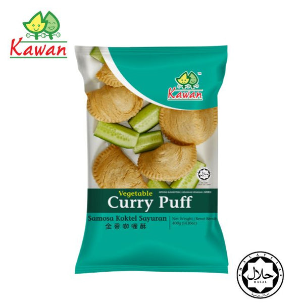 KG PASTRY Vegetable Curry Puff (16 pcs - 400g)