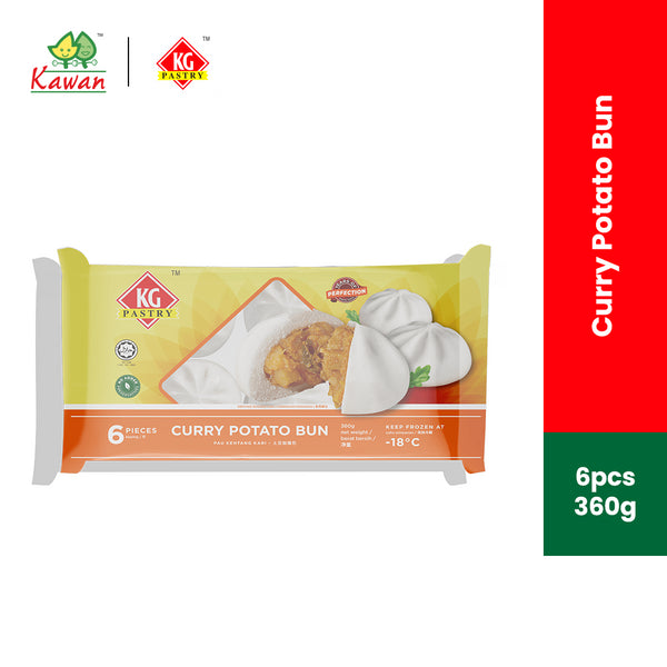 KAWAN Curry Potato Bun (Pau) (6 pcs - 360g)