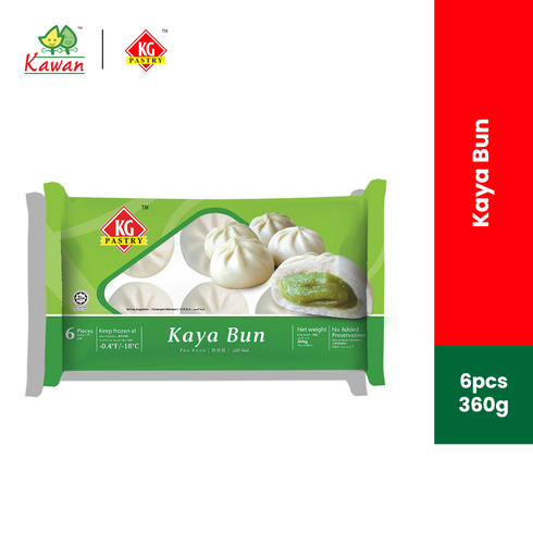 KG PASTRY Kaya Bun (Pau) (6 pcs - 360g)