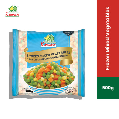 KAWAN Frozen Mixed Vegetables (500g)
