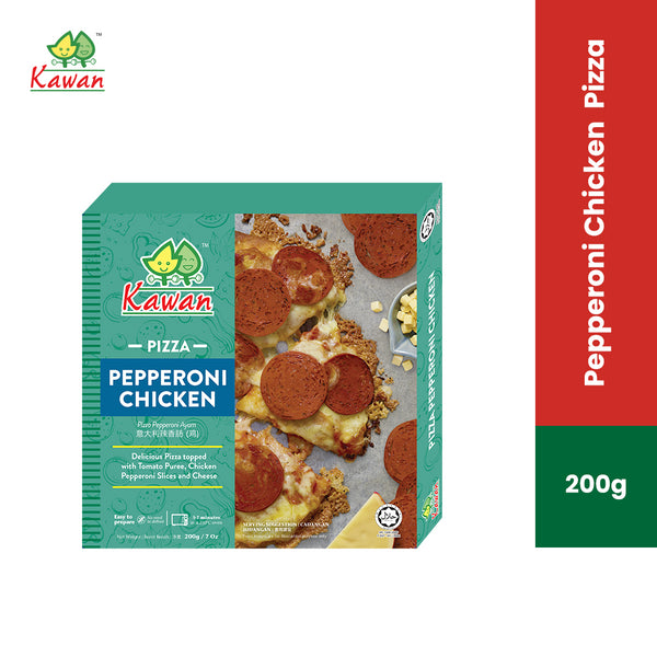 KAWAN Pepperoni (Chicken) Pizza (200g)