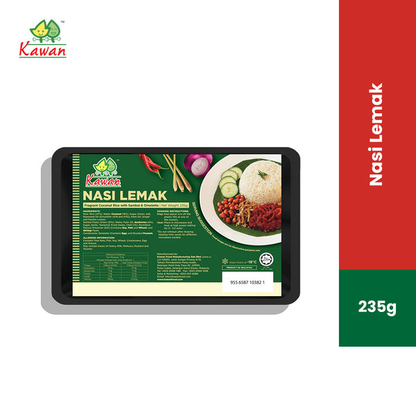 KAWAN Nasi Lemak Biasa (235g)