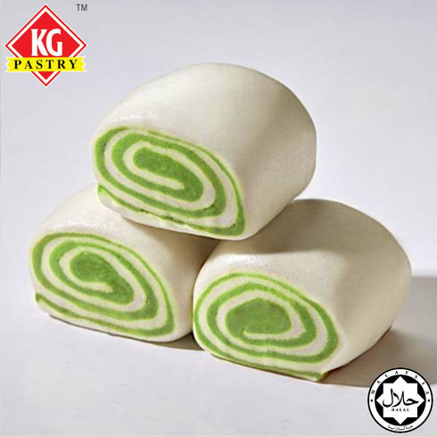 Mantou Pandan (8 pcs - 400g)