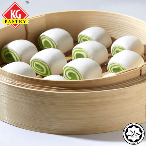 Mantou Pandan (8 pcs - 400g)