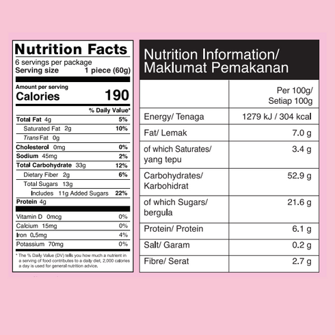 Red Bean Bun (6 pcs - 360g)