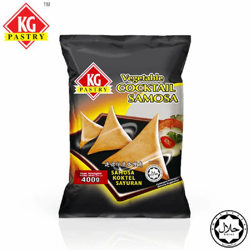 KG PASTRY Vegetable Cocktail Samosa (400g)