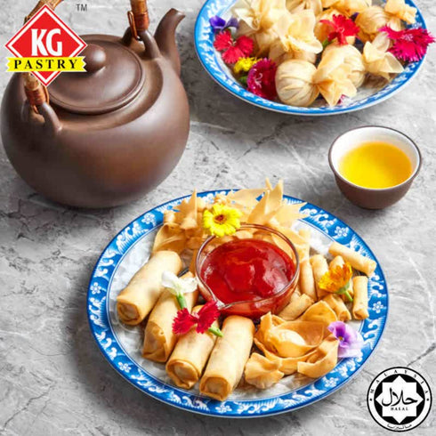 KG PASTRY Cocktail Prawn Rolls (800g)